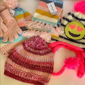 Set of winter hats, gloves and scarf ❄️